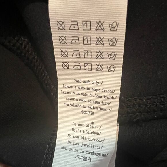 G4Free Women’s Maternity Pants Medium Cropped Wide Leg - Picture 4 of 4